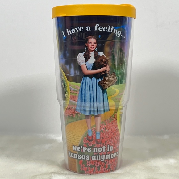 Tervis Wizard of OZ Dorothy 24OZ Tumbler "We're Not in Kansas Anymore" Quote - Picture 1 of 9